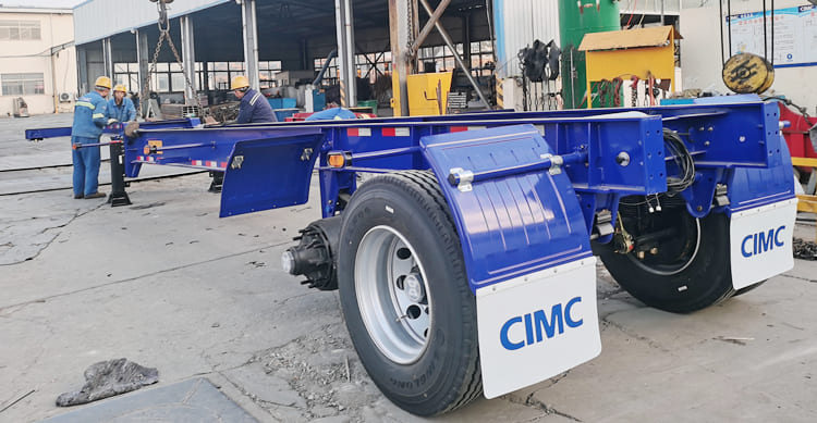CIMC Container Skeleton Trailer for Sale in Suriname