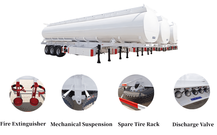 Oil Tanker Trailer for Sale in Suriname