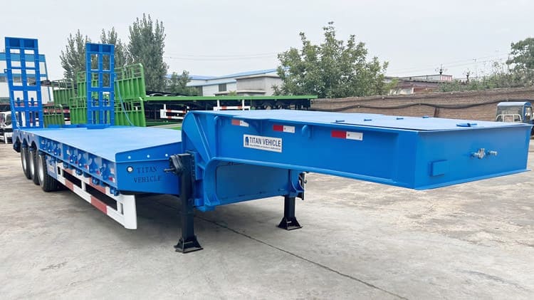 3 Axle Lowbed Trailer 