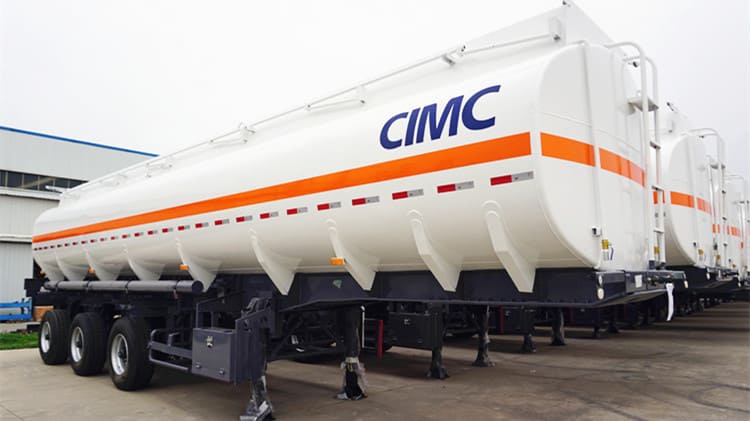 CIMC 3 Axle 40000 Liters Diesel Fuel Tanker Trailer for Sale in Suriname Paramaribo