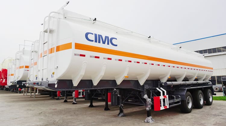 CIMC 3 Axle 40000 Liters Diesel Fuel Tanker Trailer for Sale in Suriname Paramaribo