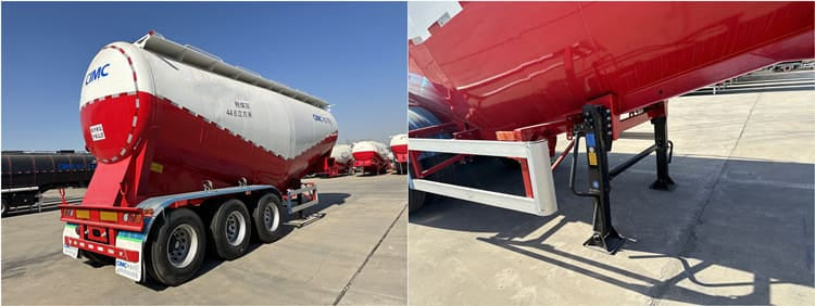 CIMC 3 Axle Dry Bulk Cement Tank Truck Trailer for Sale in Suriname