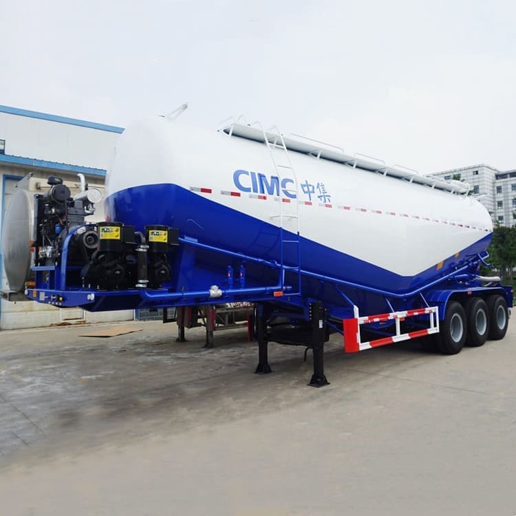 CIMC Bulk Cement Tanker Truck Transport Price In Suriname Paramaribo