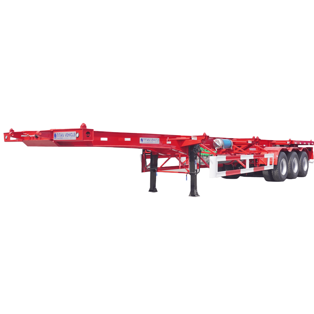 3 Axle 40Ft Skeleton Trailer