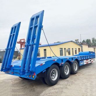 3 Axle Lowbed Semi Trailer