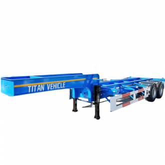 20Ft Gooseneck Container Chassis